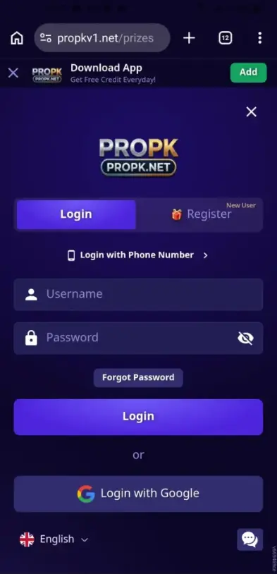 PROPK Game