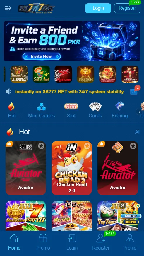 sk777 game